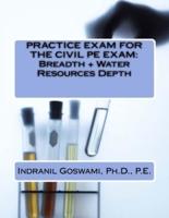 Practice Exam for the Civil PE Exam