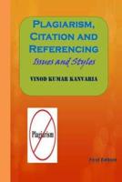 Plagiarism, Citation and Referencing