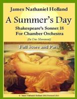 A Summers Day for Chamber Orchestra