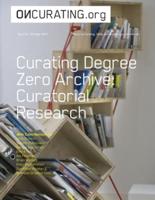 On-Curating Issue 26