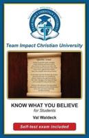 Know What You Believe for Students