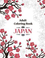 Adult Coloring Book: Japan