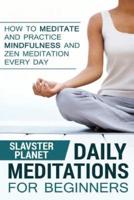 Daily Meditation for Beginners