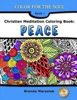 Christian Meditation Coloring Book