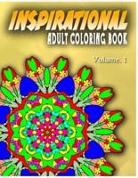 INSPIRATIONAL ADULT COLORING BOOKS - Vol.1