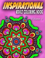 INSPIRATIONAL ADULT COLORING BOOKS - Vol.3
