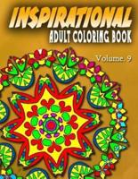 Inspirational Adult Coloring Books, Volume 9