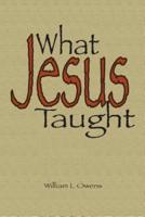 What Jesus Taught