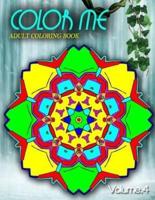 Color Me Adult Coloring Books, Volume 4