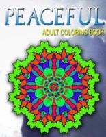 Peaceful Adult Coloring Books, Volume 3