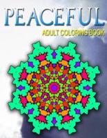 Peaceful Adult Coloring Books, Volume 4