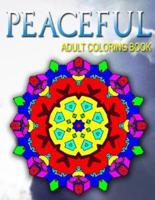 Peaceful Adult Coloring Books, Volume 9