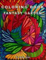 Coloring Book Fantasy Garden
