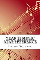 Year 11 Music Atar Reference