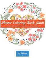 Flower Coloring Book Adult