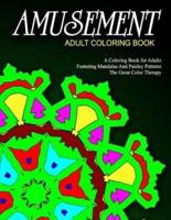 Amusement Adult Coloring Book, Volume 4