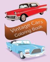Vintage Cars Coloring Book