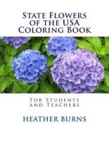 State Flowers of the USA Coloring Book