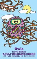 Adult Coloring Books: Owls