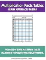Multiplication Facts Tables