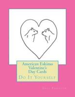 American Eskimo Valentine's Day Cards