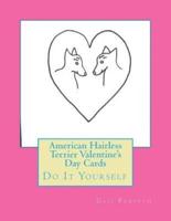 American Hairless Terrier Valentine's Day Cards