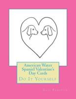 American Water Spaniel Valentine's Day Cards