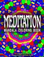 MEDITATION MANDALA COLORING BOOK - Vol.6
