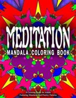 MEDITATION MANDALA COLORING BOOK - Vol.8