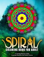 SPIRAL COLORING BOOKS FOR ADULTS - Vol.16