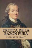 Critica De La Razon Pura (Spanish Edition)