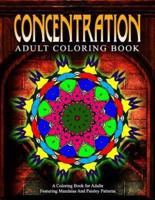 CONCENTRATION ADULT COLORING BOOKS - Vol.14