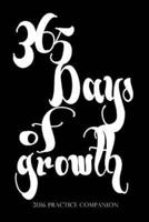 2016 Dancers Practice Companion - 365 Days of Growth Journal, Black