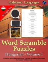 Parleremo Languages Word Scramble Puzzles Hungarian - Volume 1