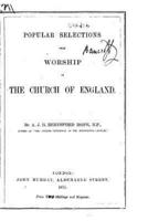 Popular Selections from Worship in the Church of England