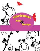 Christmas Note & Recipes
