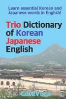 Trio Dictionary of Korean-Japanese-English