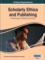 Scholarly Ethics and Publishing