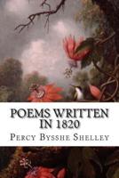 Poems Written In 1820