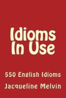 Idioms in Use