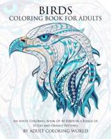 Birds Coloring Book For Adults