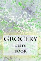 Grocery Lists Book