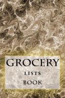 Grocery Lists Book