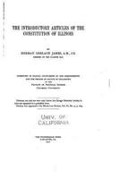 The Introductory Articles of the Constitution of Illinois