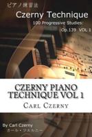 Czerny Piano Technique Vol 1