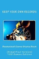 Basketball Game Stats Book