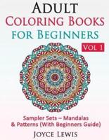 Adult Coloring Books for Beginners Vol 1