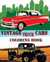 Vintage Cars + Truck Coloring Book