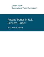 Recent Trends in U.S. Service Trade