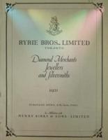 Catalog; The Ryrie Year Book, (1921) Gold Diamonds Jewelry